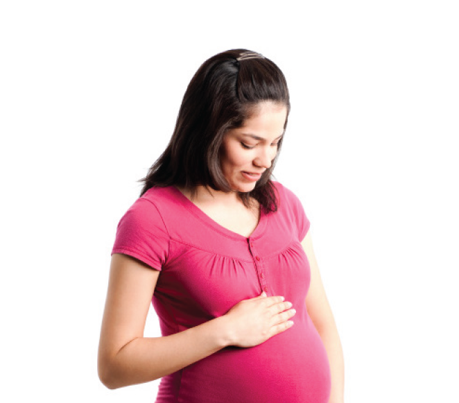 pregnant person